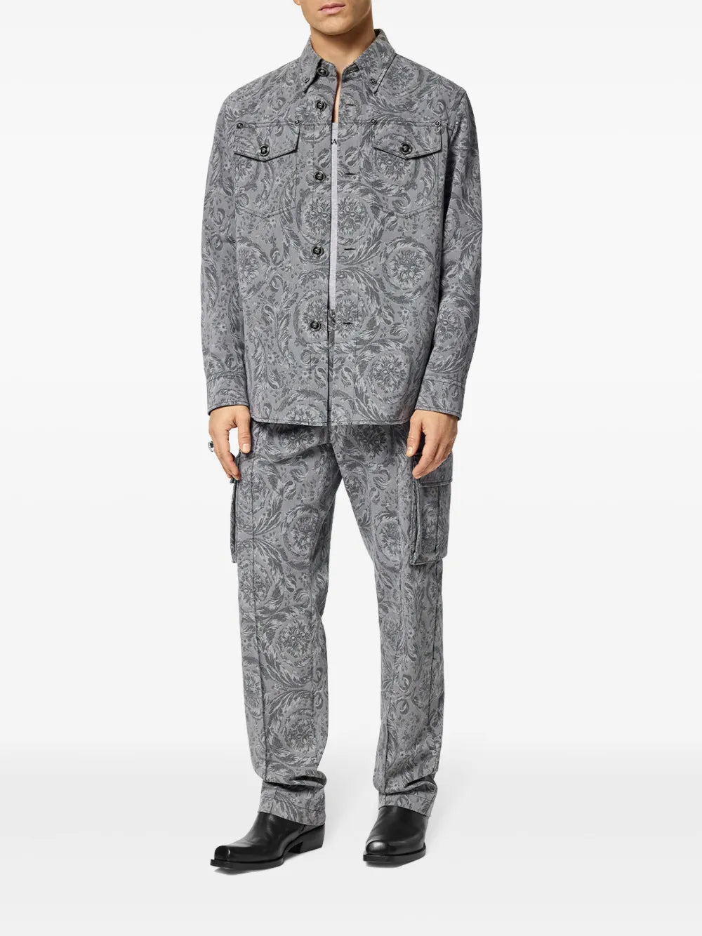 가바딘 바로코 오버셔츠