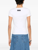 Image of Moon T-Shirt by Marine Serre for Women - Season Autumn-Winter 2025 - Model view 3