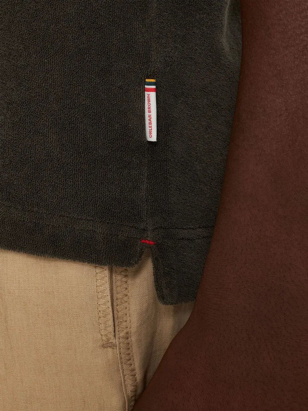 Polo en Éponge Taupe