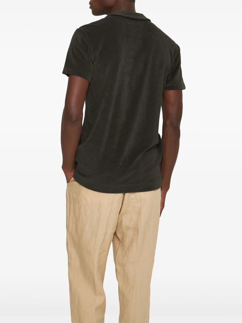 Polo en Éponge Taupe