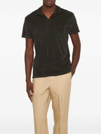 Polo en Éponge Taupe