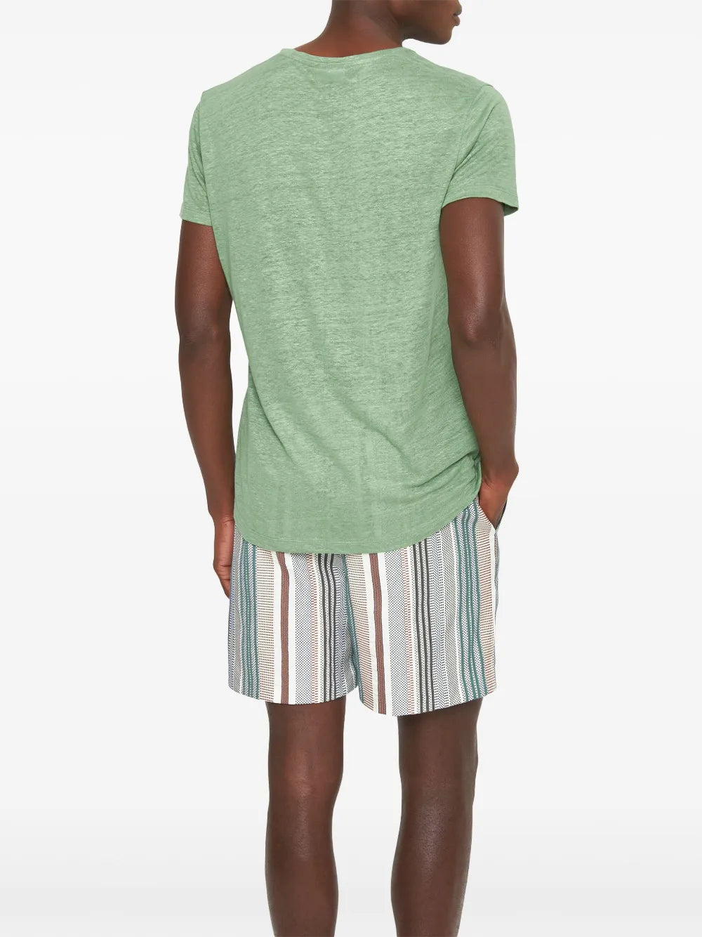 Green Linen T-shirt OB-T