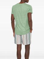 Green Linen T-shirt OB-T