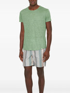 Green Linen T-shirt OB-T