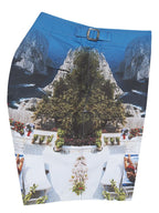 불독 사진 촬영 테라스 수영 팬츠