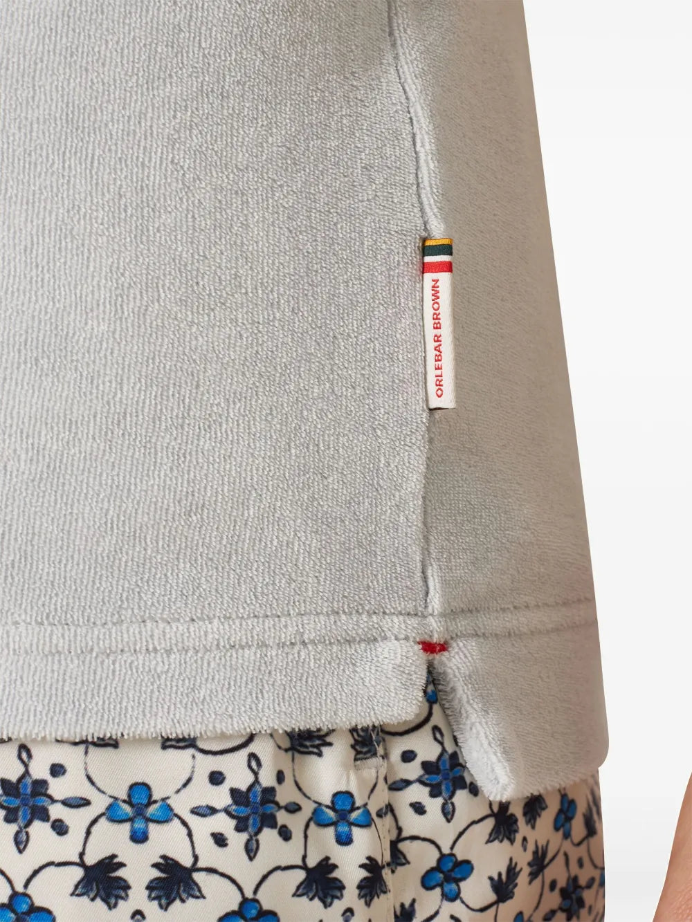 Orlebar Brownのメンズ用ポロテリーの画像 - 2024年春夏シーズン - 詳細ビュー 7