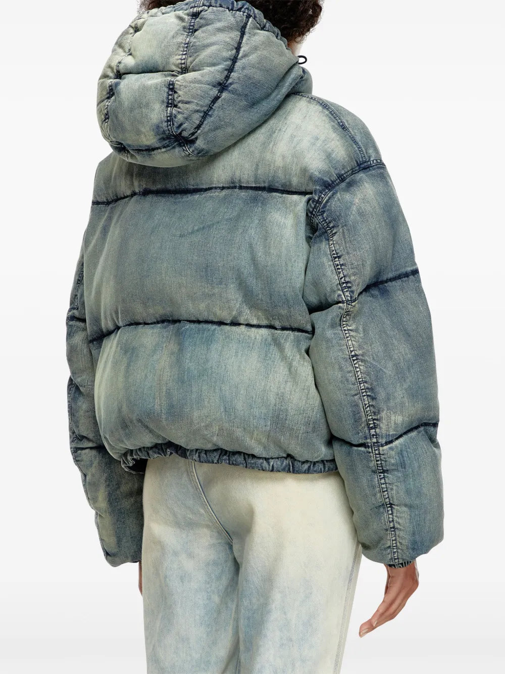 デニムエフェクト ダウンジャケット - Diesel - レディース | WE IN STYLE デニムエフェクト ダウンジャケット - Diesel - レディース | WE IN STYLE