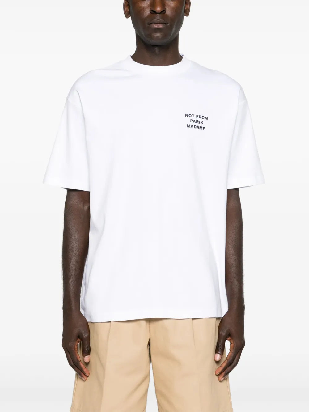 White Slogan T-Shirt