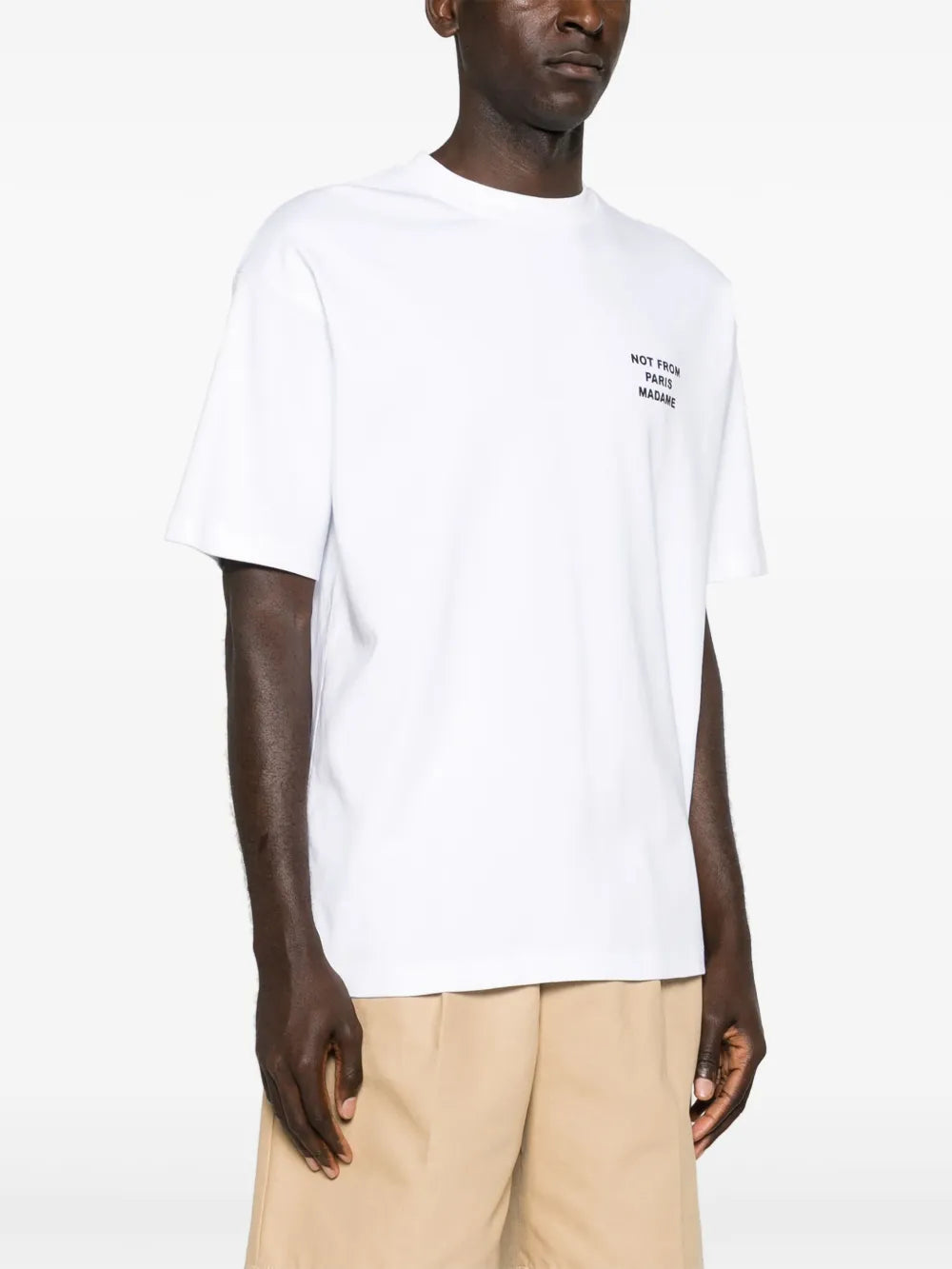 White Slogan T-Shirt