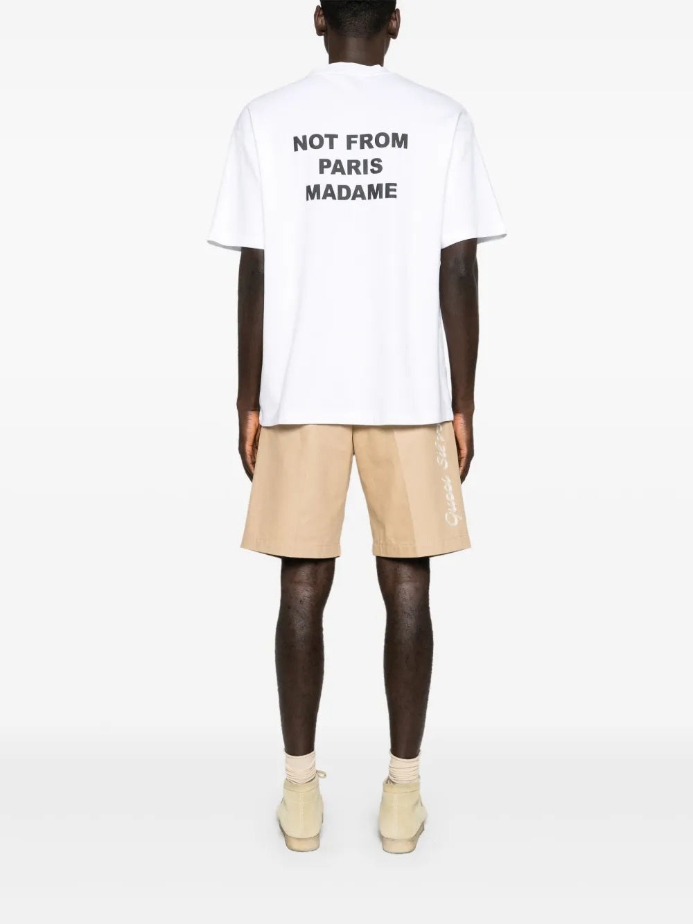 White Slogan T-Shirt