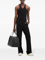 블랙 조깅 팬츠