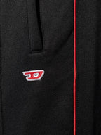 P-Zamper-D Pantalon de Jogging en Coton Noir