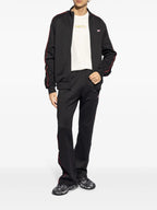 P-Zamper-D Pantalon de Jogging en Coton Noir