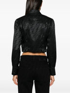 블랙 FF 스트레이트 레그 진