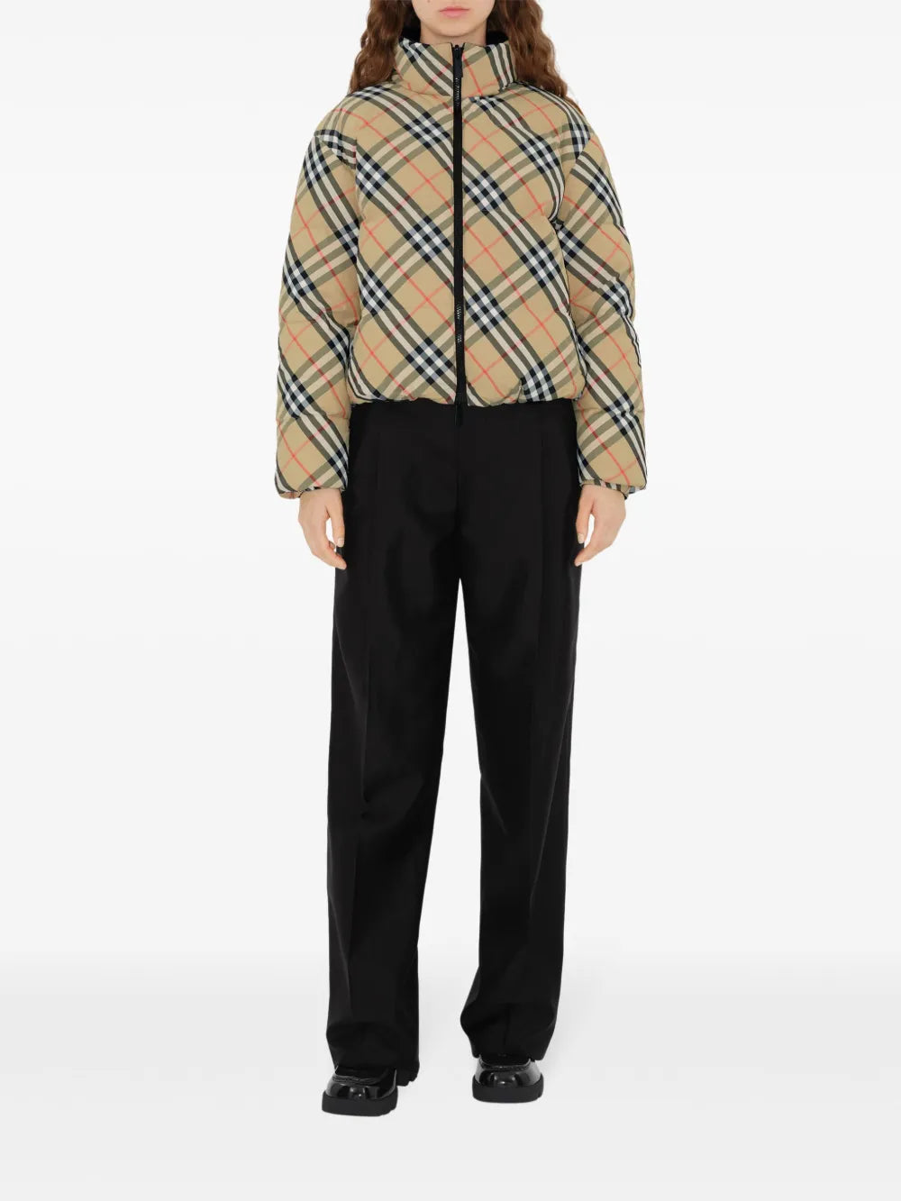 Reversible Plaid Jacket