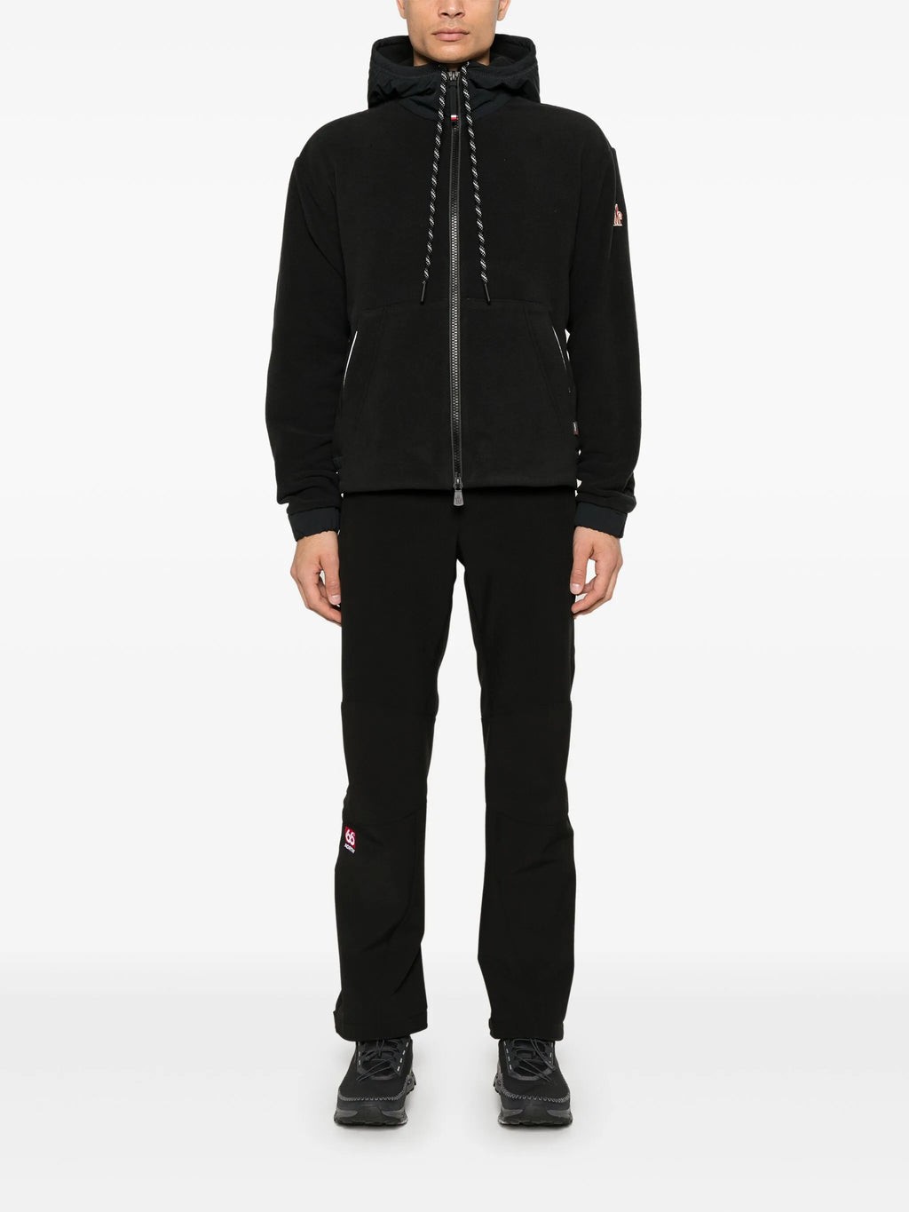 Image of Polartec® Zip-Up Cardigan by Moncler Grenoble for Men - Season Autumn-Winter 2025 - Model View 1