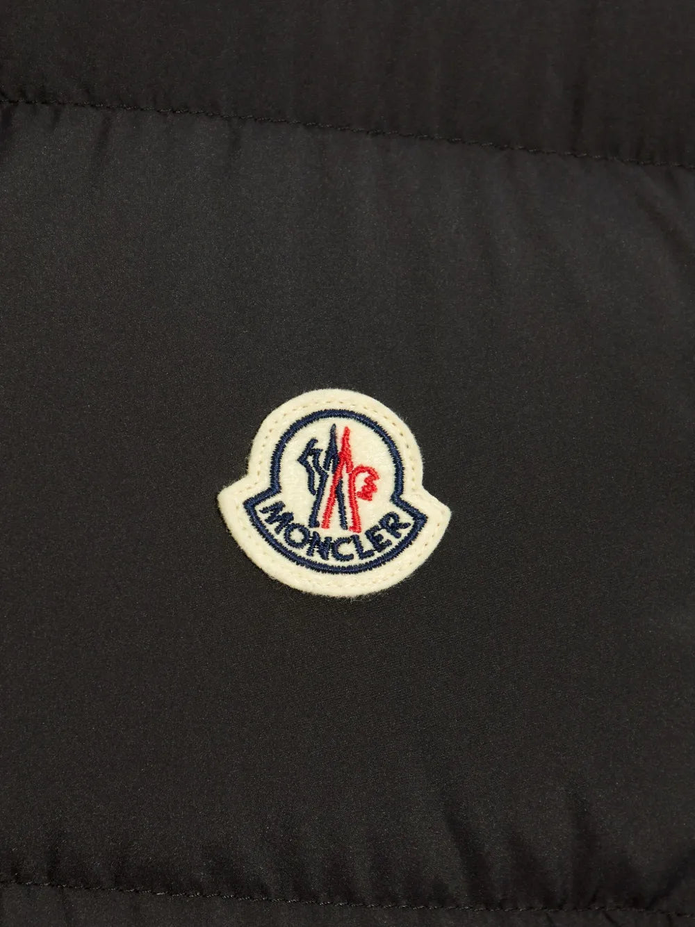 바디아 블랙 다운 집업 조끼