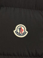 바디아 블랙 다운 집업 조끼