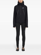 Veste en Nylon Stylée avec Capuche Ajustable