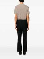 ブラックウールトラウザー