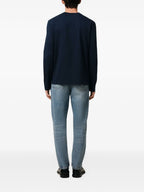 Bild des Ami de Coeur Langarm-T-Shirts von Ami PARIS für Unisex - Saison Herbst-Winter 2025 - Modellansicht 3