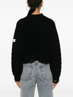 Black Wool Pullover