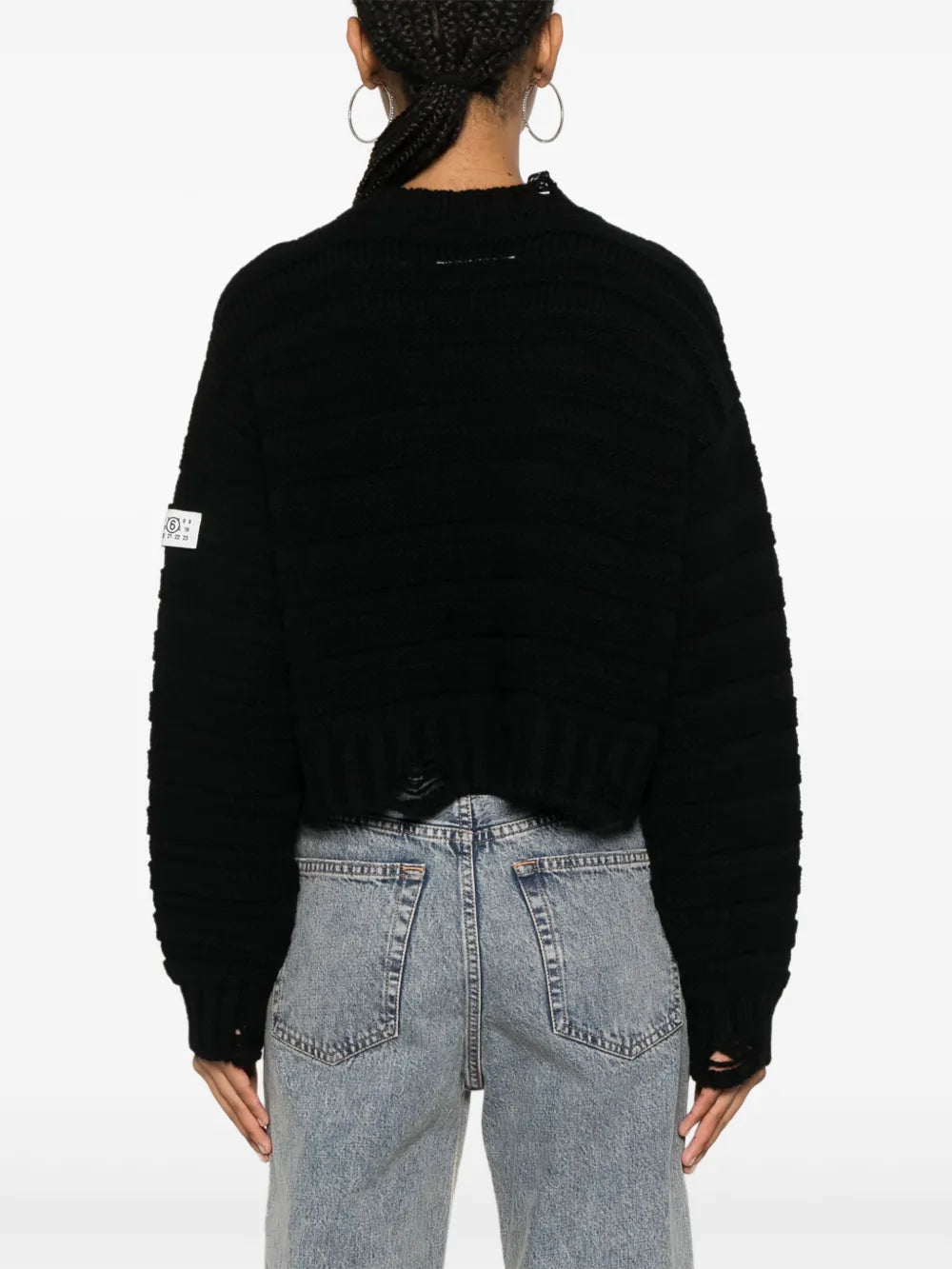 Black Wool Pullover
