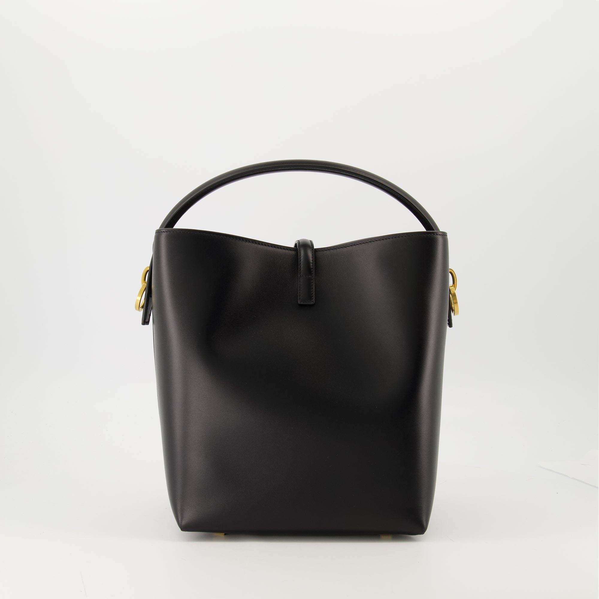 Sac le 37, Saint Laurent bag, black leather handbag, luxury accessories, smooth calfskin