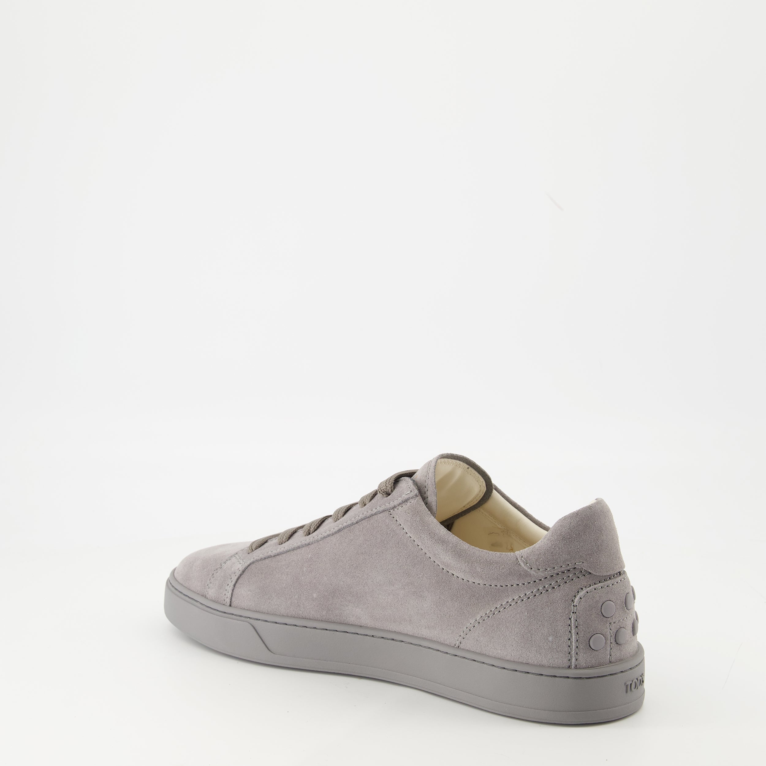 tods grey suede sneakers we in style tods men 15494833275260