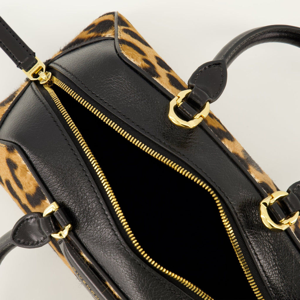 Givenchy handbag, Antigona mini bag, leopard print handbag, designer accessories, luxury handbags