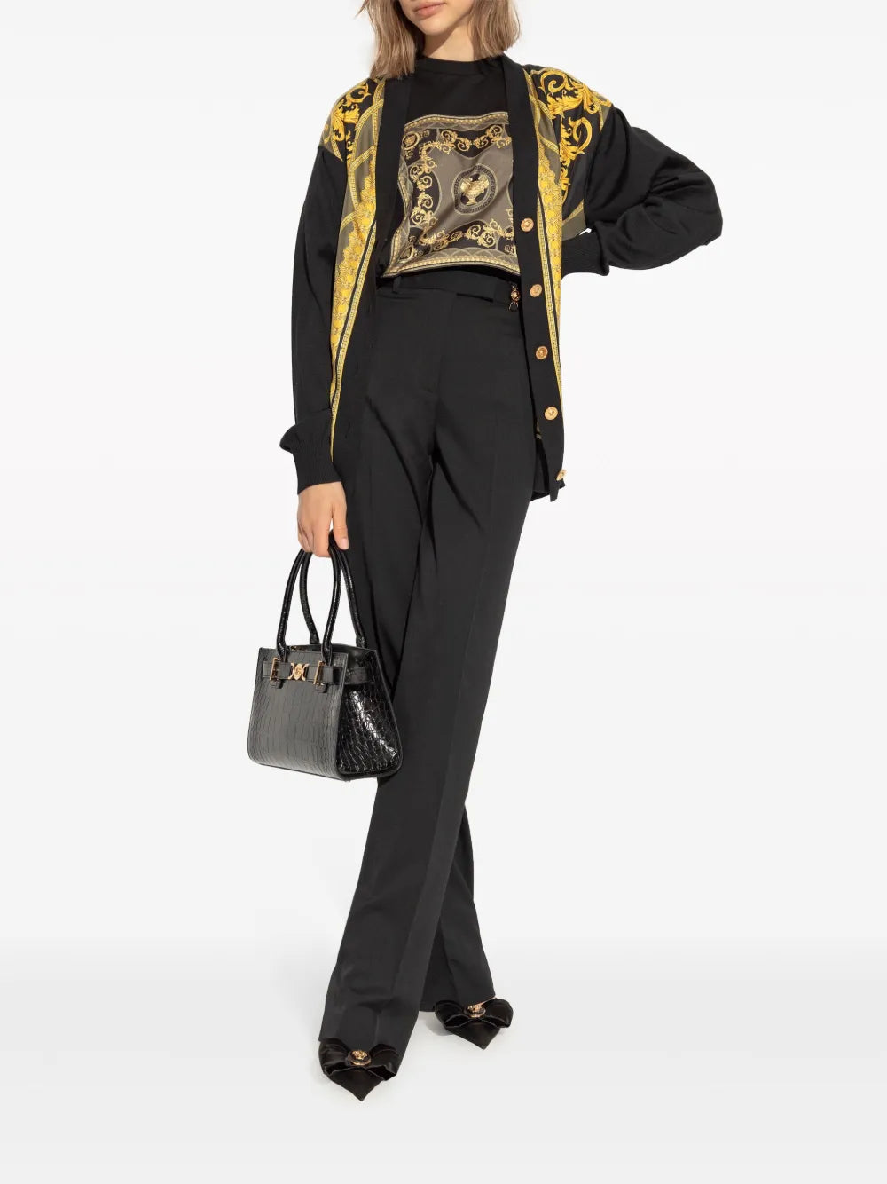 T-shirt Oversized com Estampa Mitológica