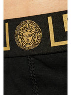 Versace, Black Boxers, Cotton Blend, Boxer Set, Autumn Winter 2024