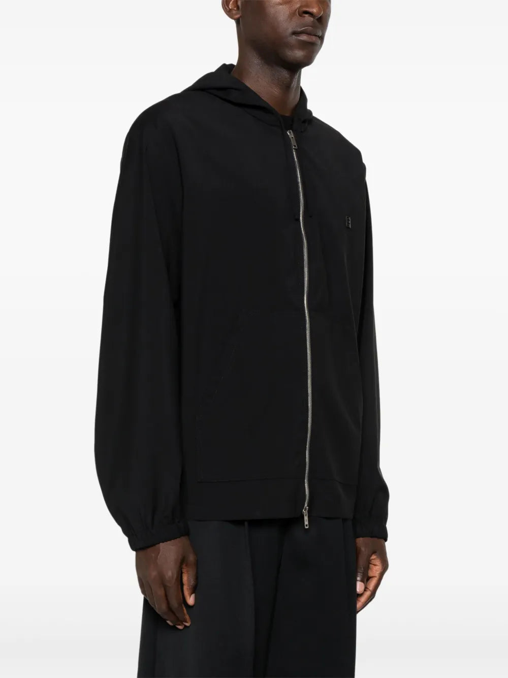 Imagen del Sudadera con Capucha Negra 4G de Givenchy para Hombre - Temporada Otoño-Invierno 2024 - Detalle 1