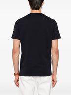 네이비 로고 티셔츠