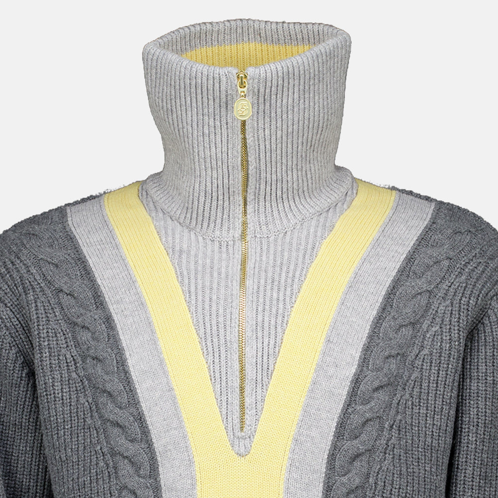 Pull Trucker à Demi-Zip - Drôle de Monsieur