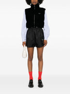 Image of Re-Nylon Shorts in Black by Prada for Women - Season Autumn-Winter 2024 - Detail View 8