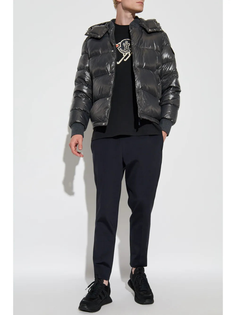 Dark Taupe Quilted Jacket