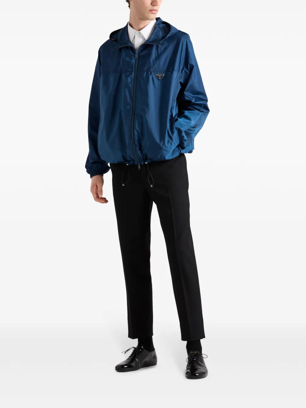 ブルー撥水ウインドブレーカー - Prada - メンズ | WE IN STYLE ブルー撥水ウインドブレーカー - Prada - メンズ | WE IN STYLE