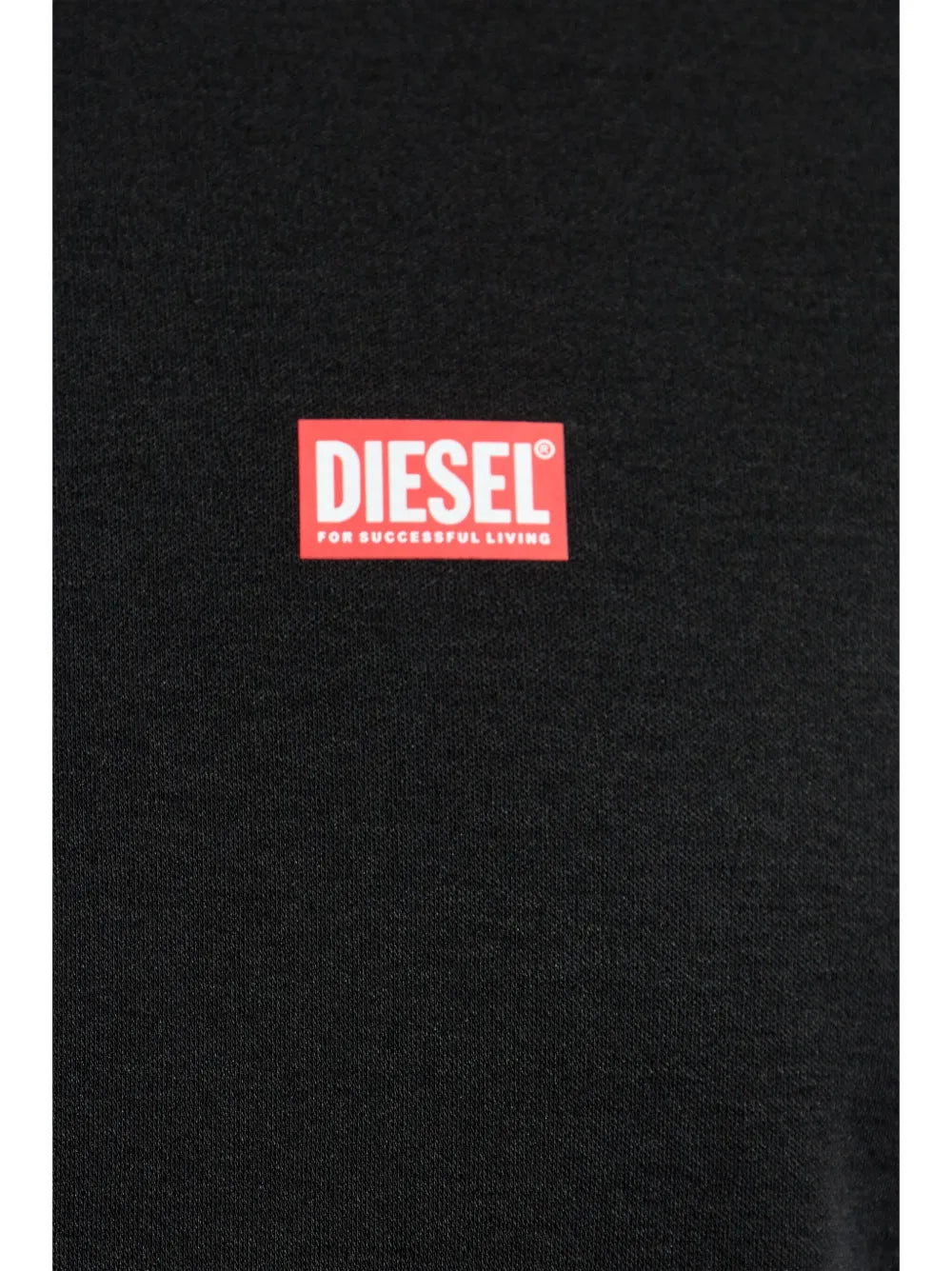 Imagem da t-shirt de algodão preto T-Miegor-K77 da Diesel para homens - Temporada Primavera-Verão 2025 - Vista do modelo 4