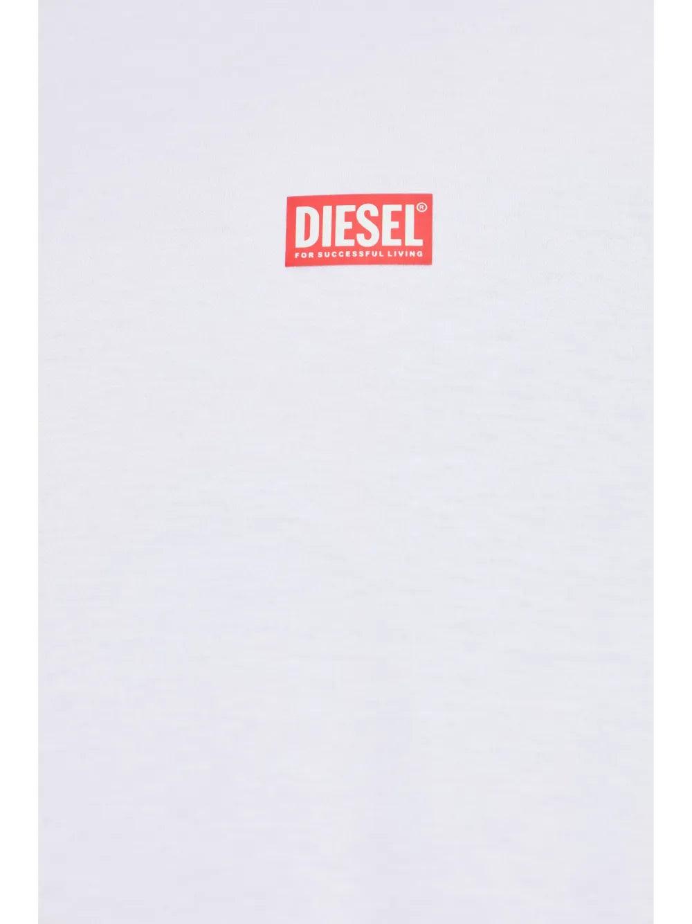 Image of White T-Miegor-K77 T-shirt by Diesel for Men - Season Spring-Summer 2025 - Model view 4