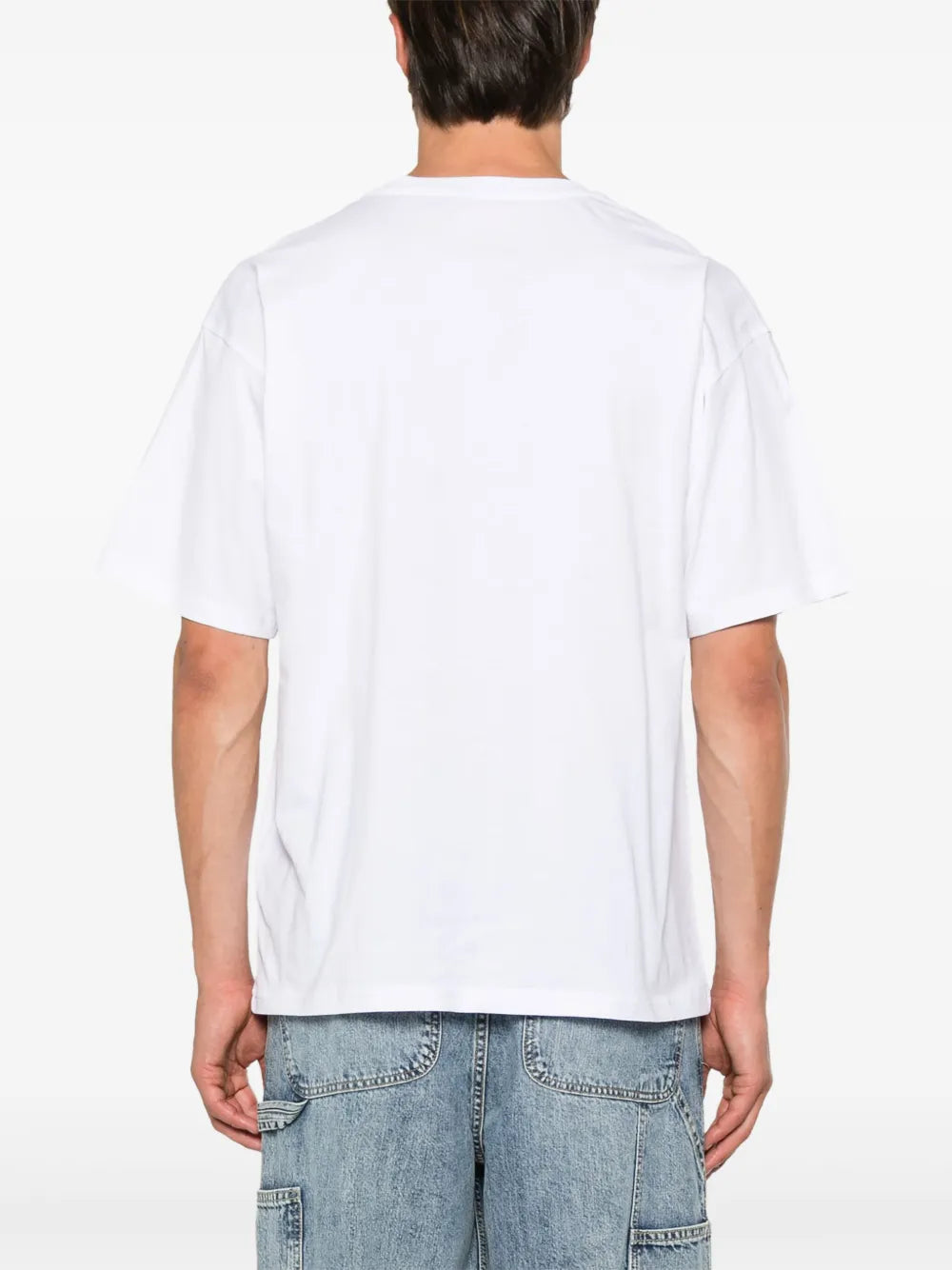 Imagem da T-shirt branca T-Boxt-Div da Diesel para Homens - Temporada Outono-Inverno 2024 - Detalhe 6