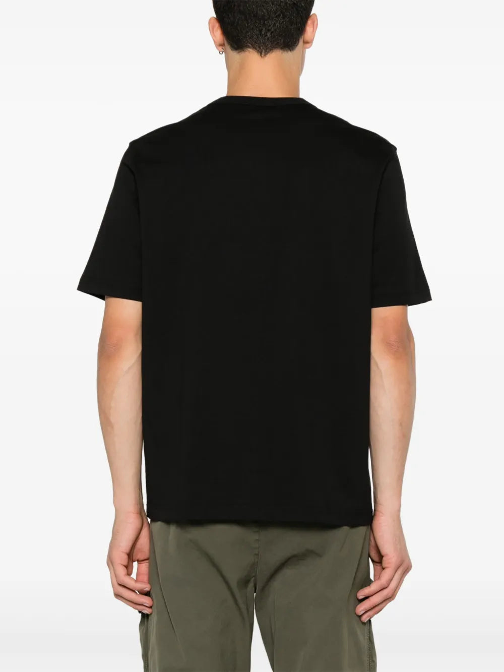 Image of T-Adjust-Microdiv T-shirt by Diesel for Unisex - Season Autumn-Winter 2025 - Model view 3