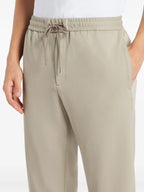 Joggers de Nylon Beige