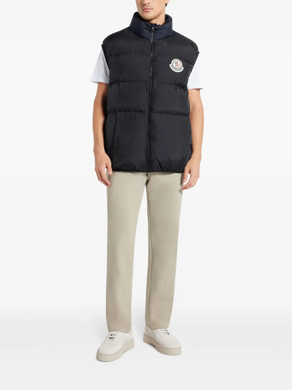 Joggers de Nylon Beige