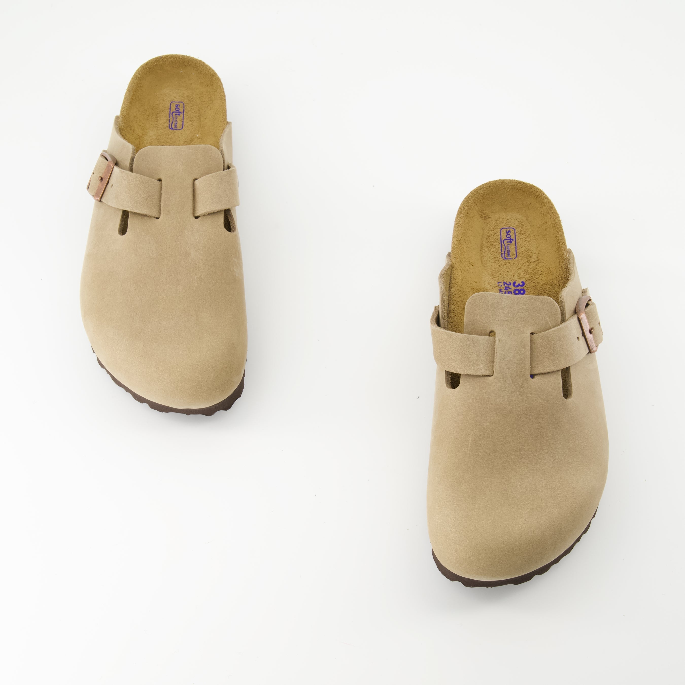 Image des Boston Mules par Birkenstock pour femmes - Saison Printemps-Été 2025 - Vue de l'ensemble supérieur