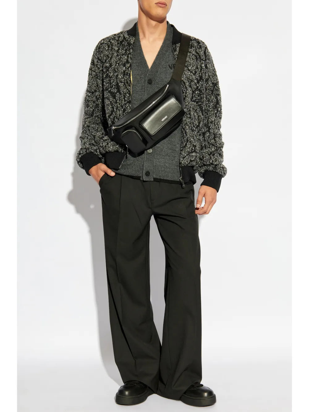 Reversible Barocco Bomber Jacket