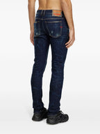 Image of Slim Fit Denim Jeans by Diesel for Men - Season Autumn-Winter 2024 - Detail View 6