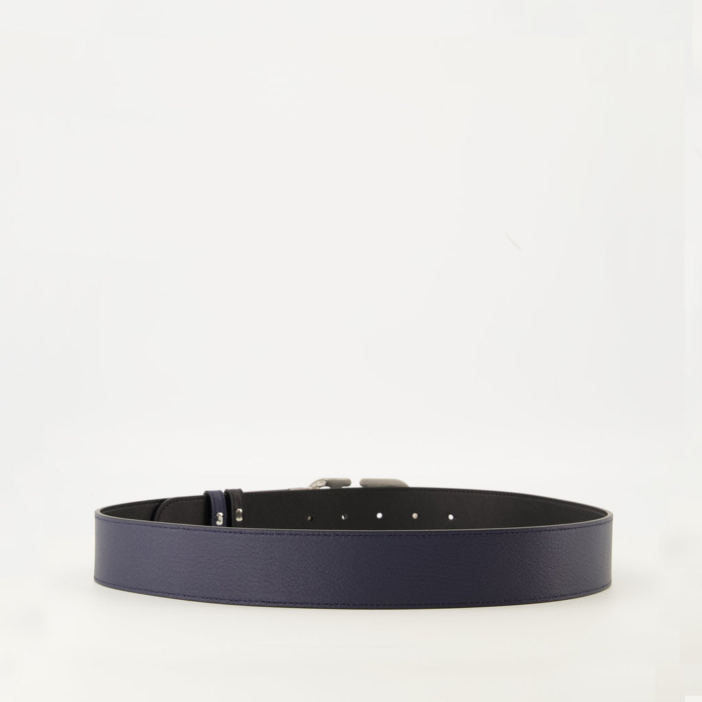 Valentino Garavani belt, Reversible belt, VLogo accessory, Luxury belt, Adjustable leather belt