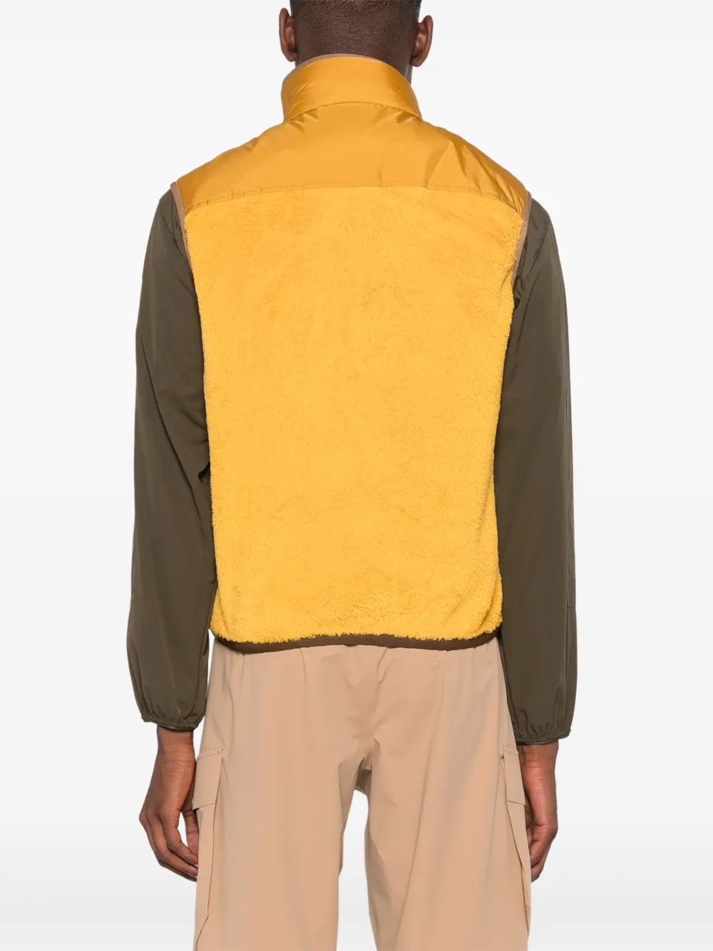 Veste sans manches jaune