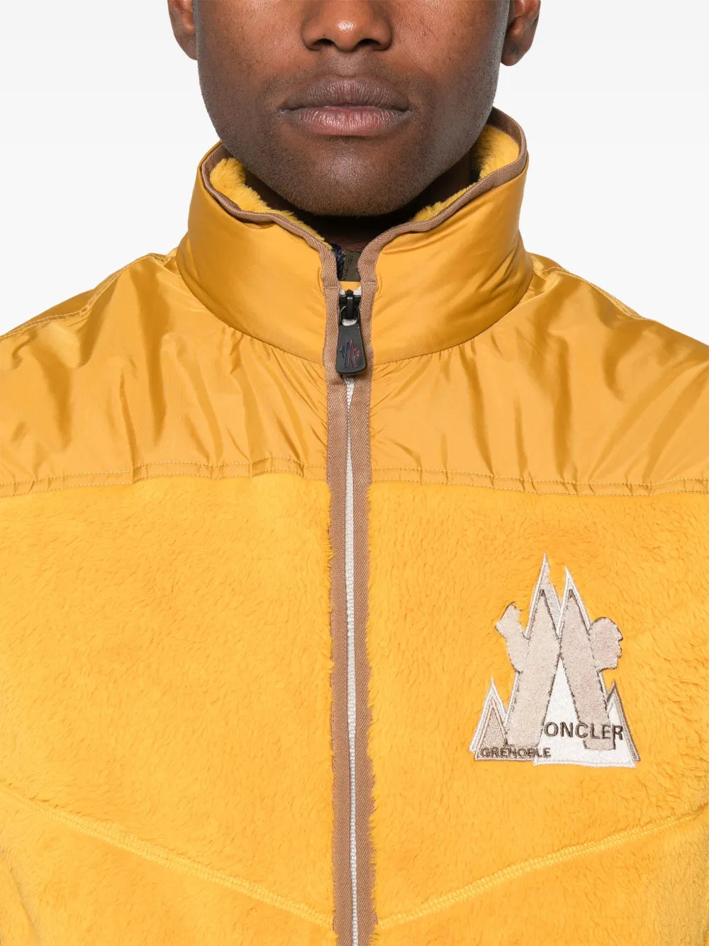 Veste sans manches jaune